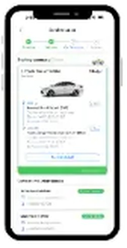 Car rental booking screen 11