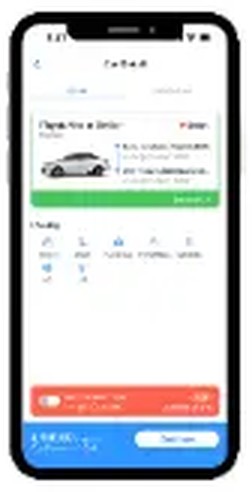 Car rental booking screen 6