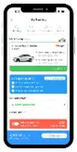 Car rental booking screen 8