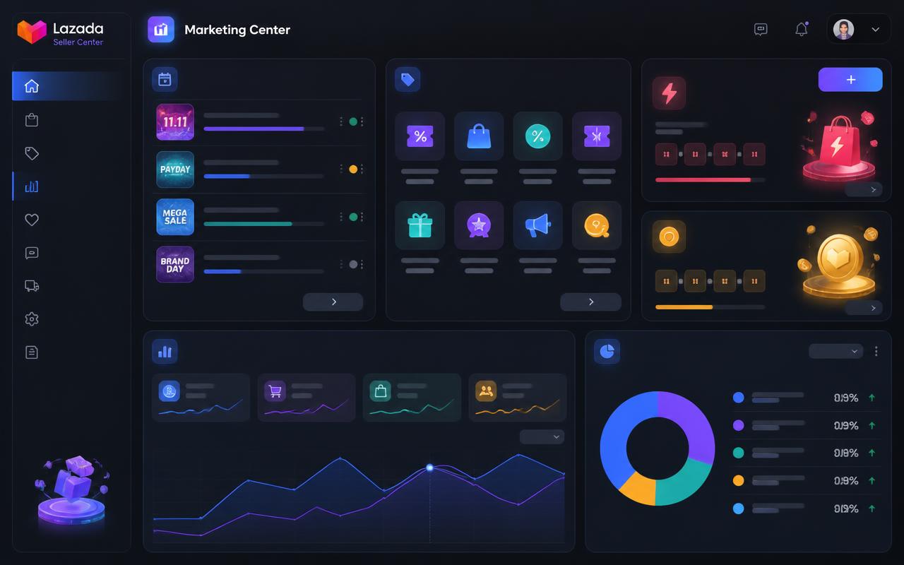 Detailed campaign analytics and promotion modules